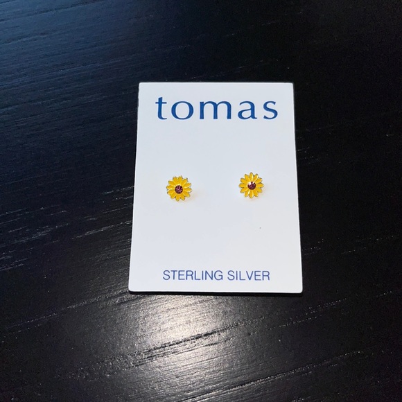 tomas sunflower earrings - Picture 1 of 1